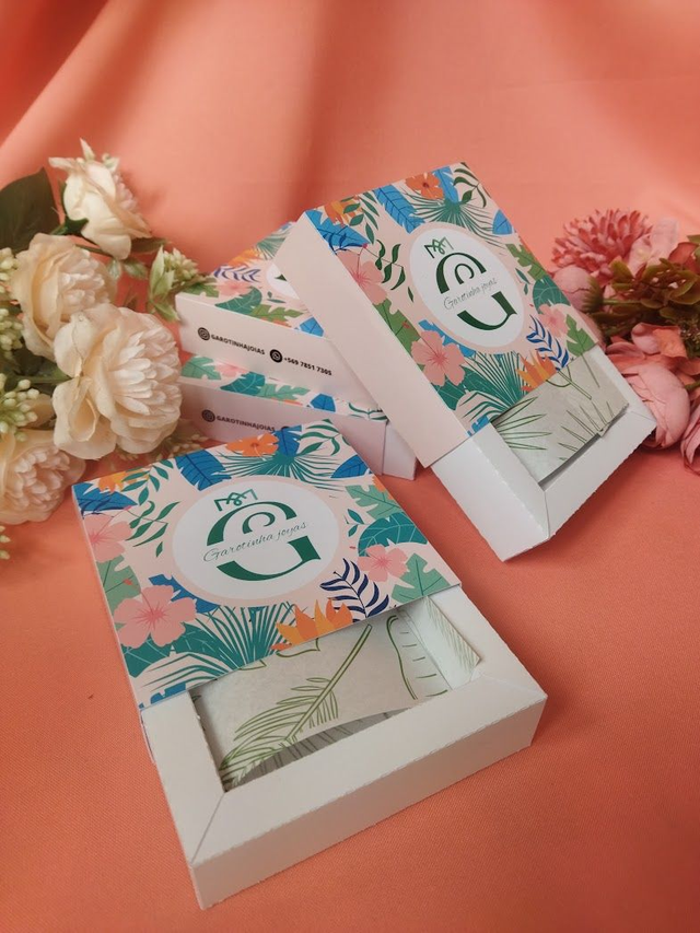 10 cajas deslizables Mediana 