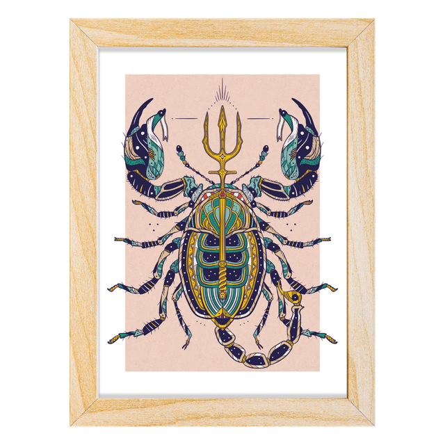 _30x40-A4 / Golden knight