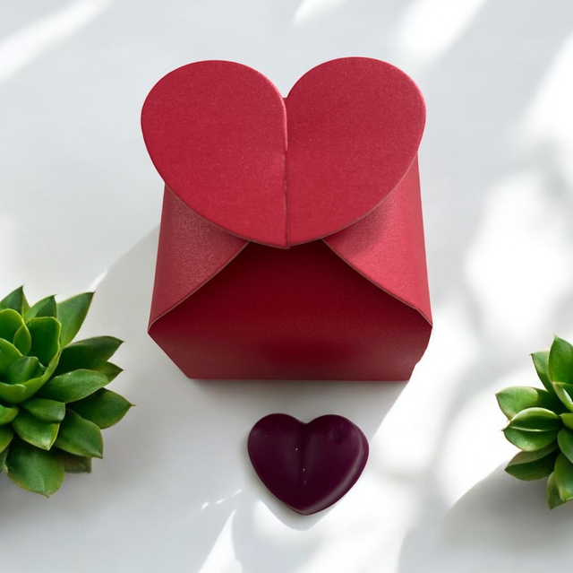 Box 4 fondants en cœur 