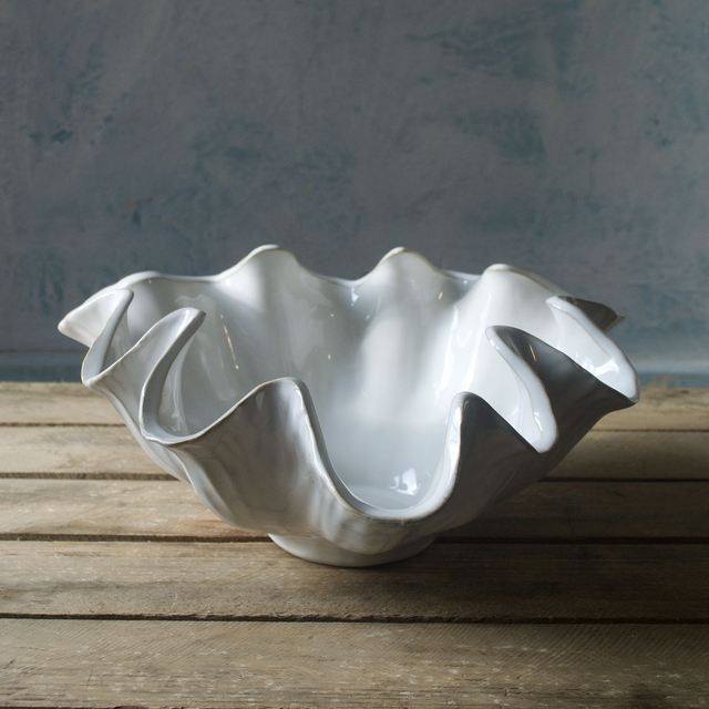Beautiful Folded Ceramic Planter