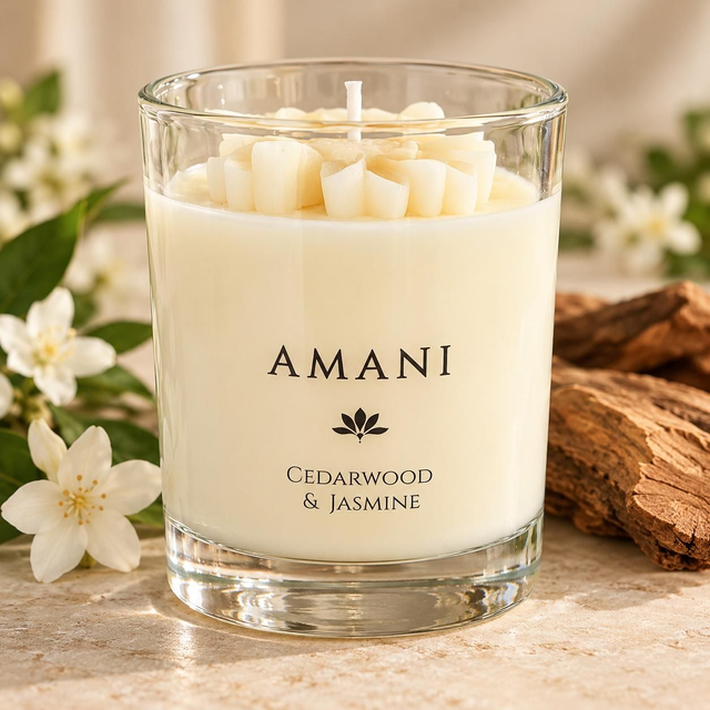 Cedarwood &amp; Jasmine | 30cl Soy Wax Candle