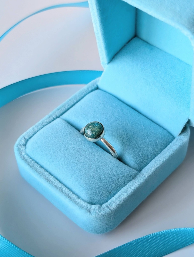 Keepsake Stacker Ring, Sterling Silver