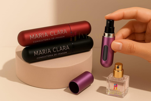 Frasco de Perfume Portátil Recarregável |Mini Porta Perfume de Bolso