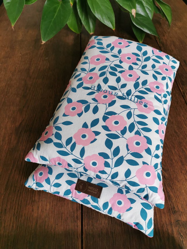  🌸 Pochette à livre - Bisous bulles 