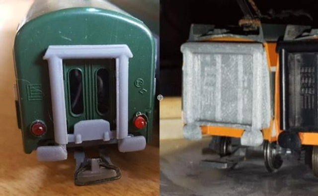 Soufflets 3D lot de 2