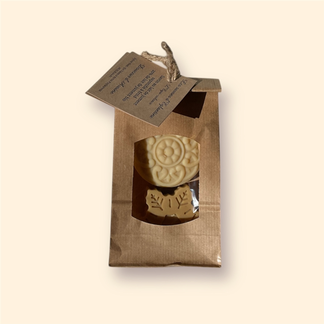 Coffret 1 Shampoing  et  1 Savon saponifiés à froid au lait de jument bio