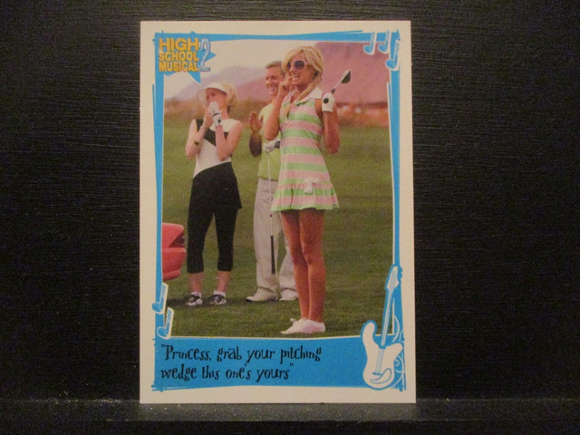 High School Musical 2 Original Trading Card #73