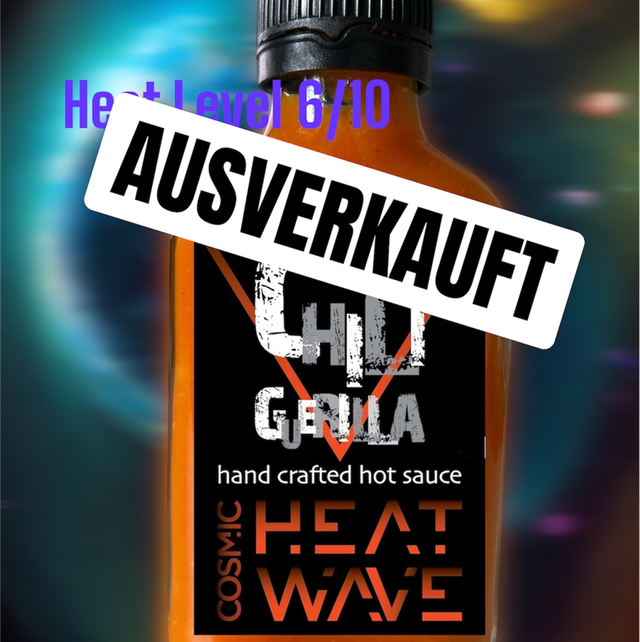 "Cosmic Heatwave" Chiliguerilla Hand Crafted Hot Sauce 100ml. 14.95€/100ml