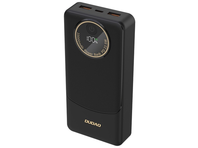 Dudao K12Pro powerbank 20000mAh 22.5 Watt Sort