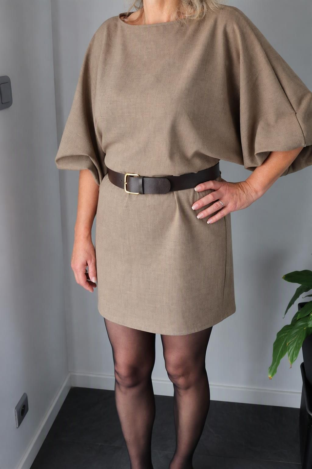 Robe taupe