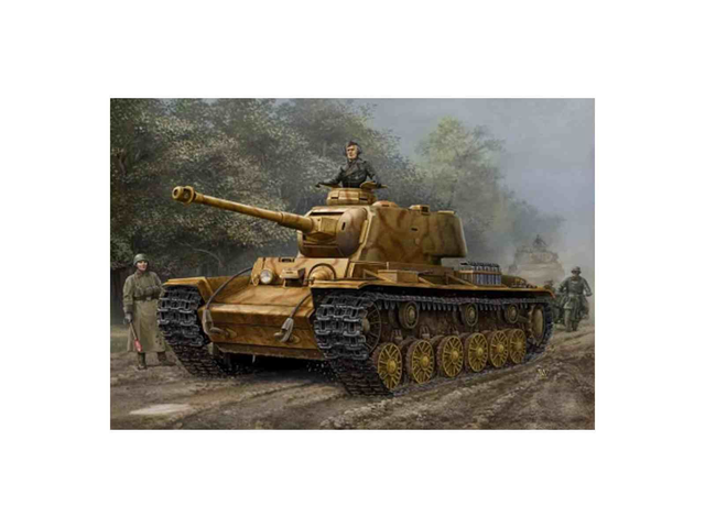 German Pz.Kpfw KV-1 756r tank Hobby Boss 84818 1/48