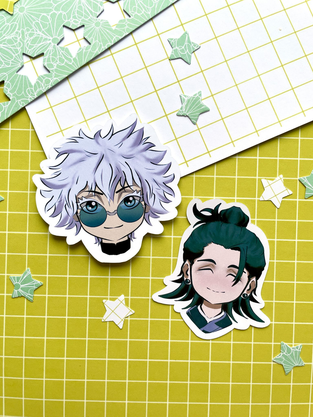 Gojo &amp; Geto Jujutsu Kaisen Sticker