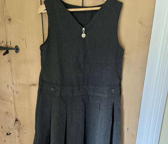 Grey School Dress 8 years