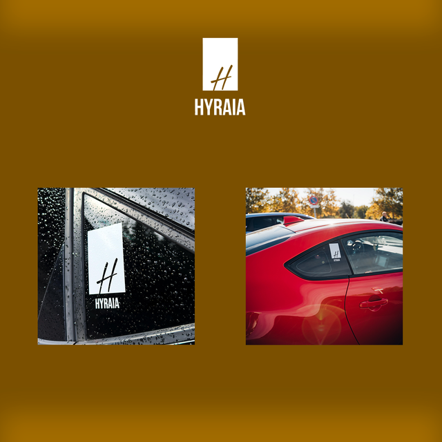 Pegatina Hyraia® Club blanca