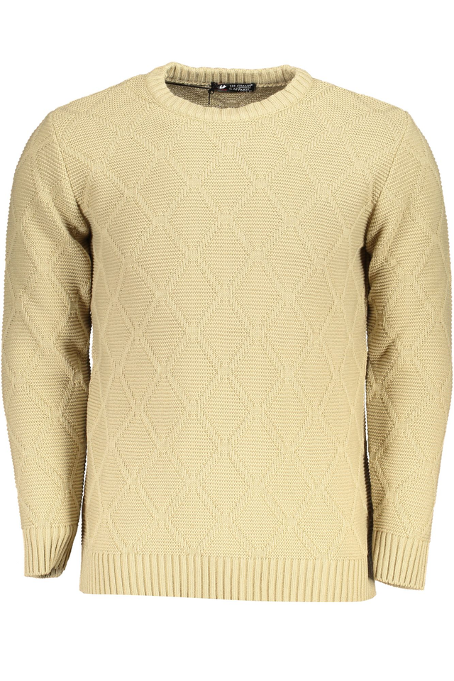 U.S. GRAND POLO MAGLIONE UOMO BEIGE