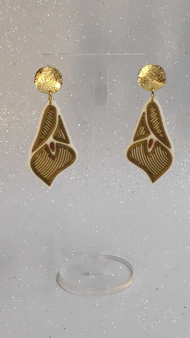 Pendientes "Calas" (tamaño mediano)