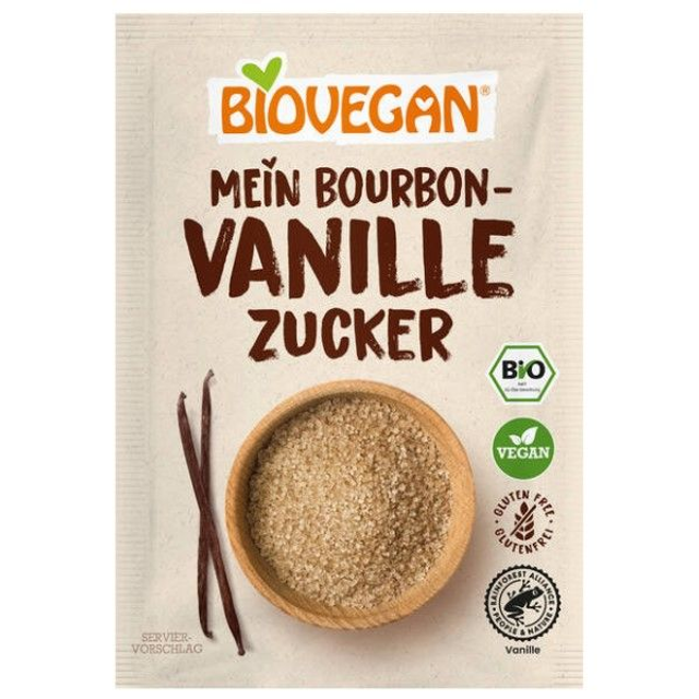 Biovegan Vanillezucker 4x8g Packung