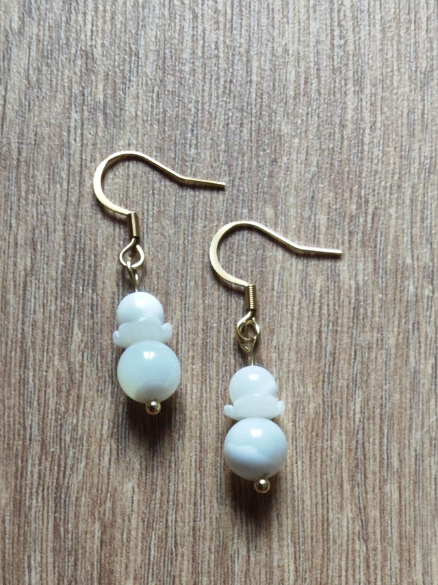 Boucle d'oreille NACRE