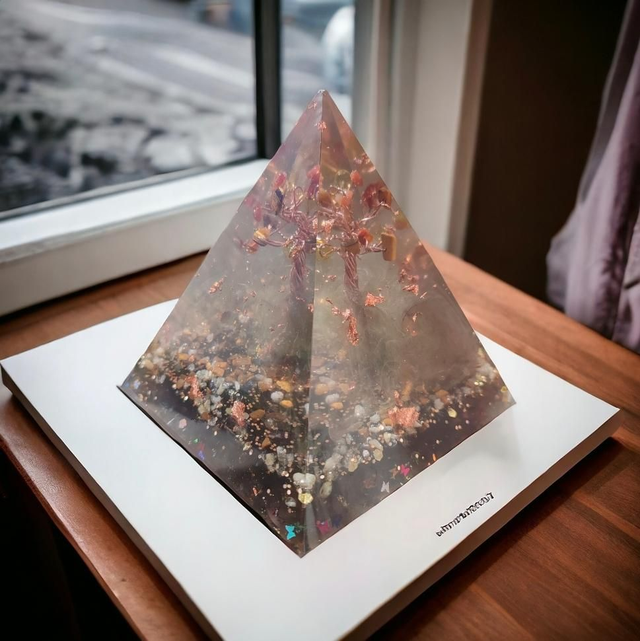 Orgonite Arbre D'Abondance et de Chance