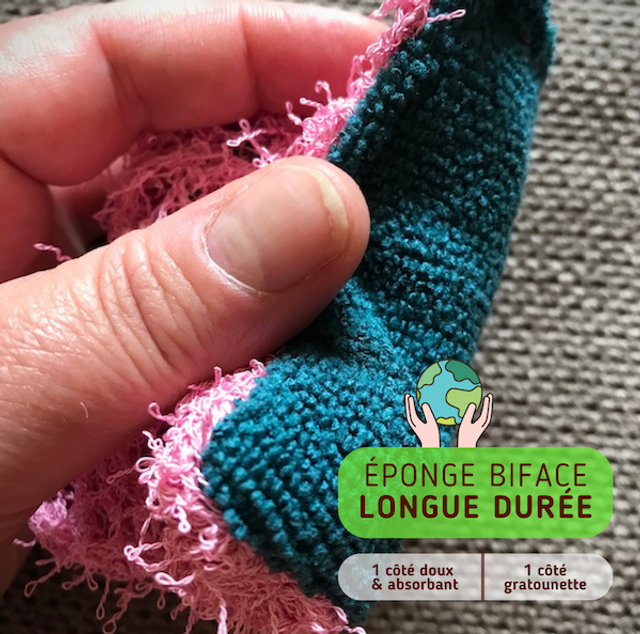 Éponge biface éco-responsable