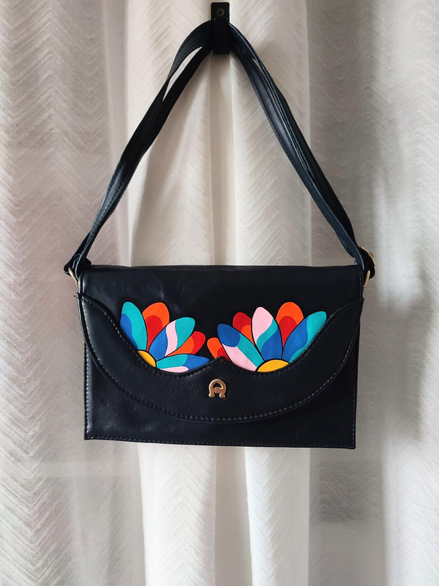 Les fleurs arlequins - Sac Bandoulière