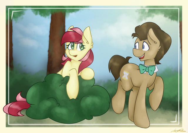 Doctor whooves and Rose Luck