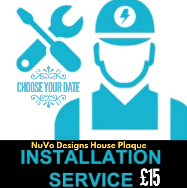 House Plaque Installation 