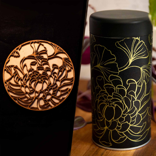 Pack complet dragon - Tasse, sous tasse + boîte à thé