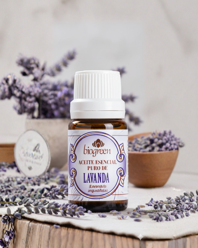 Aceite Esencial Puro de Lavanda Biogreen 10ml