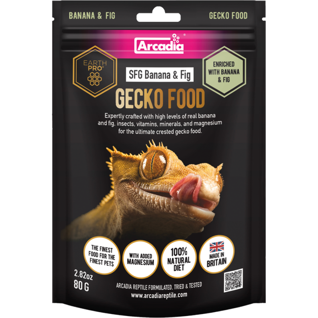 Gecko Food Arcadia – Banane & Figue
