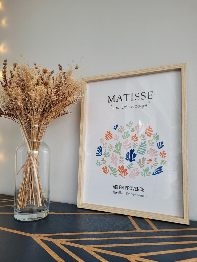 Affiche Matisse "les découpages" (Modèle 1)