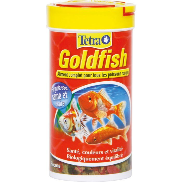 NOURRITURE POISSONS ROUGES TETRA GOLDFISH - FORMULE EAU SAINE ET CLAIRE 250ml
