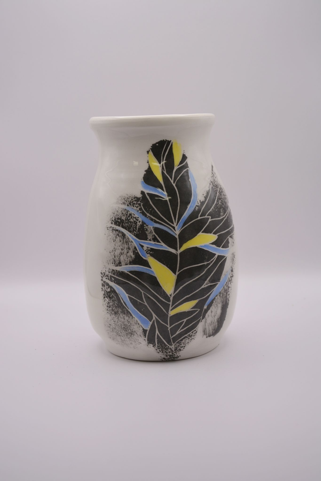 Vase motif fleural