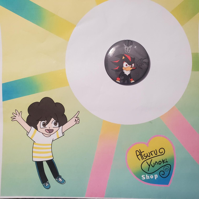 Shadow / Rainbow Badges / Serie 10 / Sonic / (Design by Atsuru_Yunoki (me) )