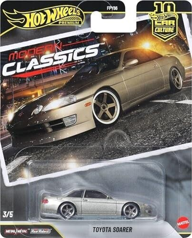 Hot Wheels Premium Modern Classics - Toyota Soarer in Beigemetallic