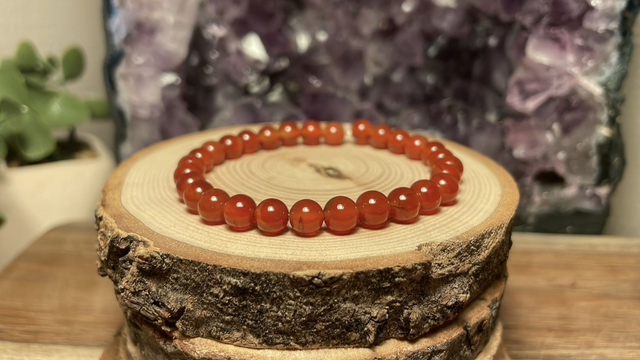 Bracelet CORNALINE 6mm