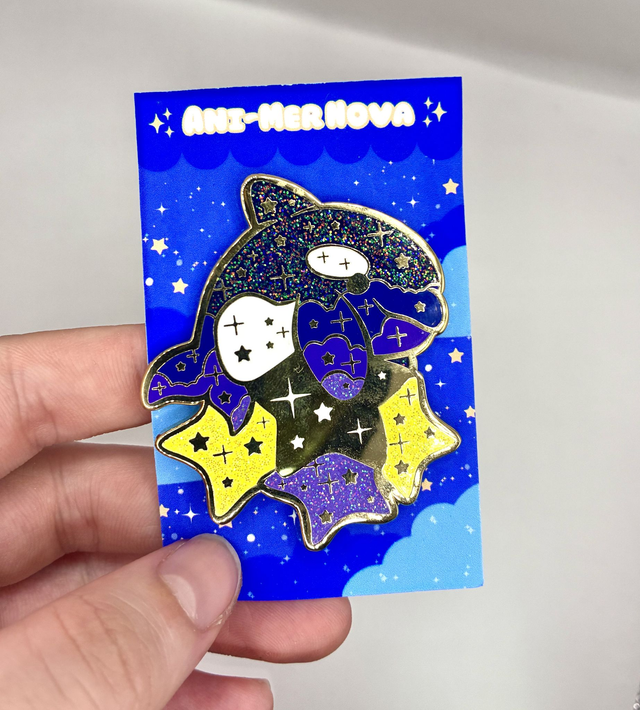 ENAMEL PINS - Animer Nova - Orca