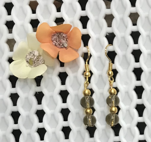 Light Green Dangling Earrings-LGD02