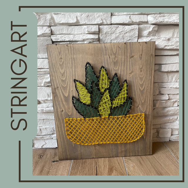 Stringart cactus