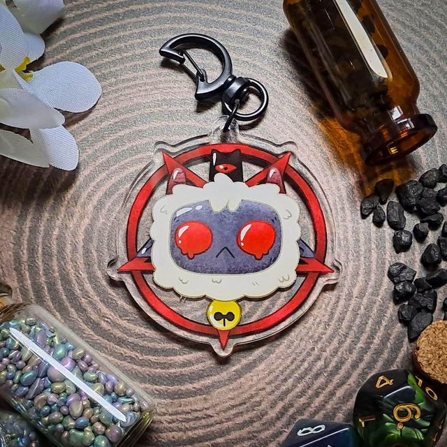 Sacrificial Lamb Acrylic Keychain