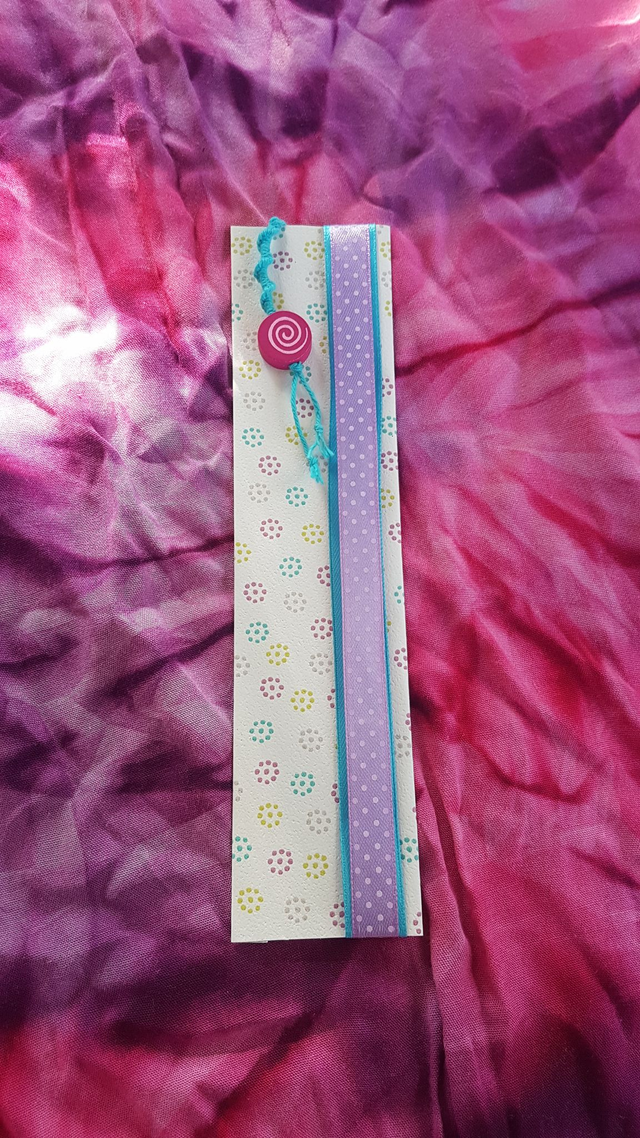 Marque ta page  Fleurs à pois