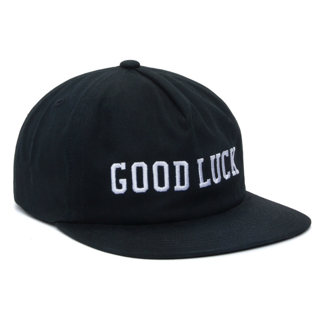 HUF Good luck - snapback - black / one size