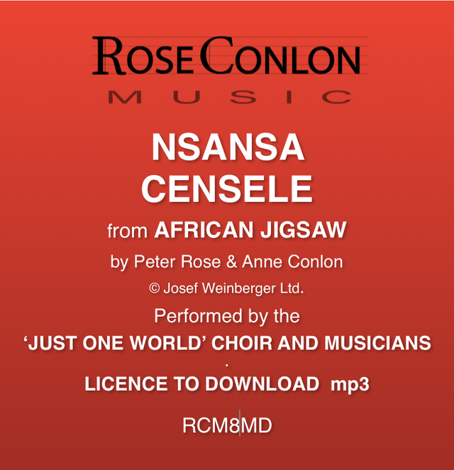 NSANSA CENSELE (from African Jigsaw by Peter Rose &amp; Anne Conlon)