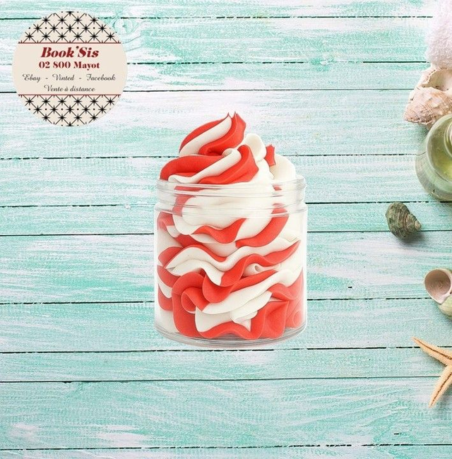 Savon fouetté " Fraise tagada "