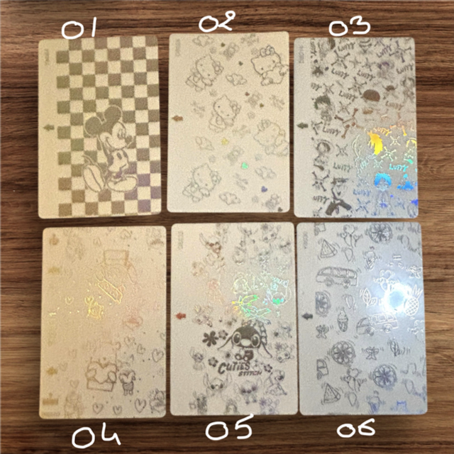 Peau Transparente Holographique Téléphone - Mignon