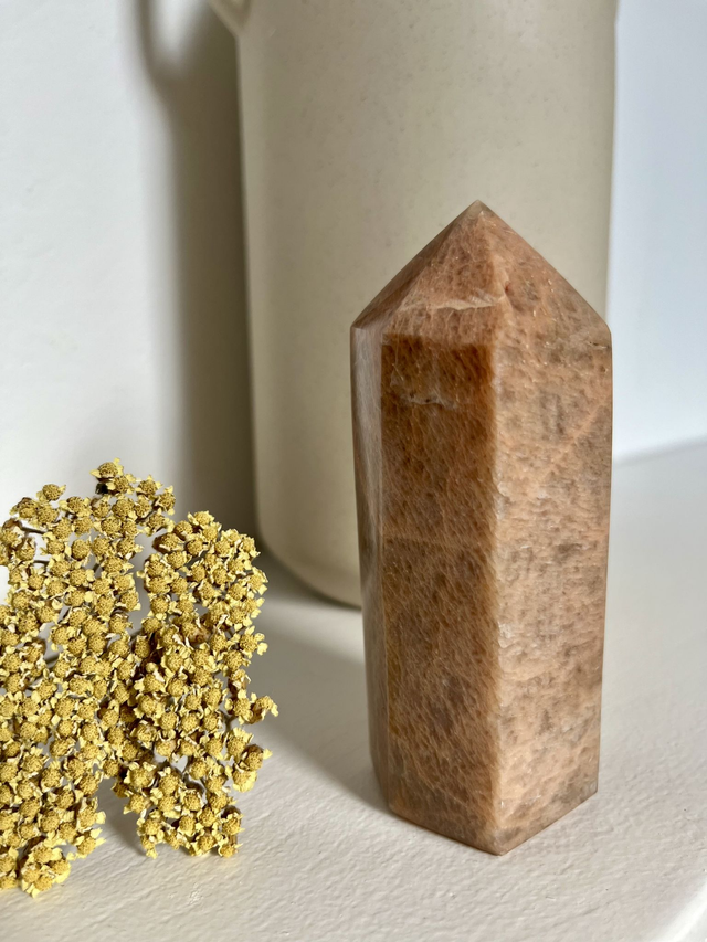 Deep Connection - Dein Aprikosen Mondstein 