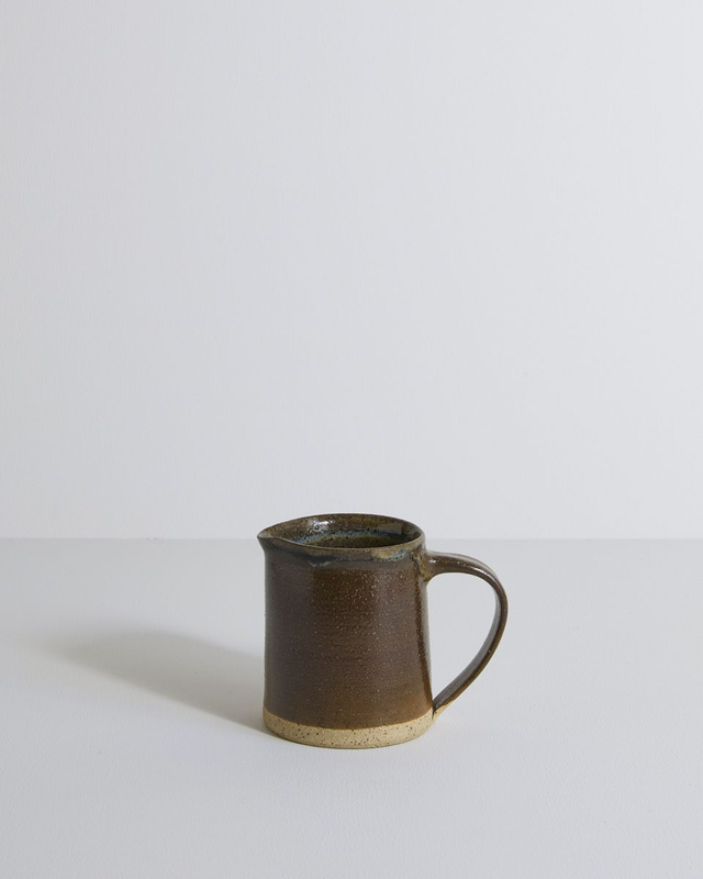 Small cream jug in blue mist