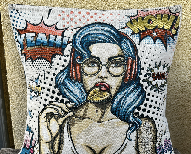 Fourre de coussin pop 