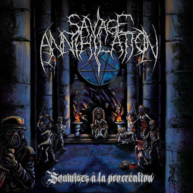 SAVAGE ANNIHILATION : Soumises à La Procréation (2020) CD