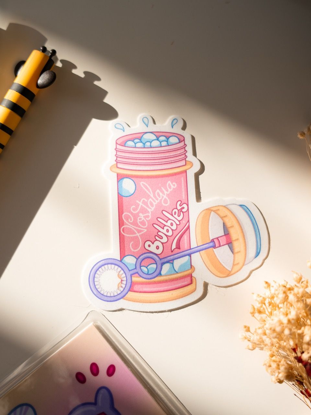 Sticker Nostalgia Bubbles